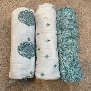 Aden and Anais “mandala” swaddles